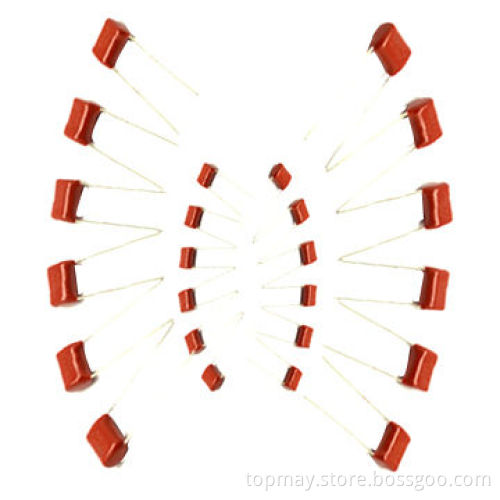 Metalized Polyester Film Capacitor, Suitable for Low-pulse Circuits and Noise Suppression
